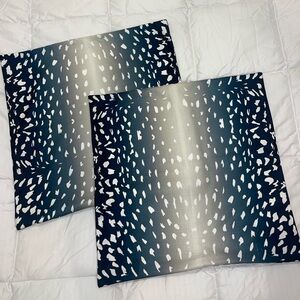 New antelope print pillow covers